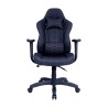 Silla Gamer Cooler Master Caliber E1 | Negra| Reclinable | 120Kg -CMI-GCE1-BK