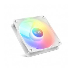 Ventilador NZXT F120 RGB Core, Blanco, 500-1800RPM, - RF-C12SF-W1