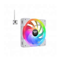 Ventiladores Thermaltake Swafan EX14 RGB | Kit de 3 Ventiladores | 140mm | Blancos | Magnéticos | Push or Pull - CL-F162-PL14SW-