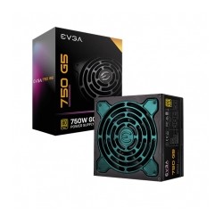 Fuente de Poder EVGA Supernova 750 G5, 750W 80 Plus Gold, Modular - 220-G5-0750-X1