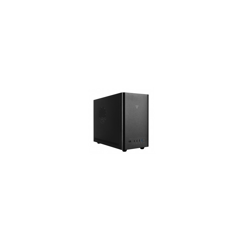 Gabinete Vorago GAB-210, Micro-ATX, Mini-ITX, 1 Ventilador, Fuente 500W Incluida, Negro - GAB-210-BK