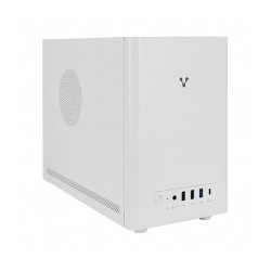 Gabinete Vorago GAB-210, Micro-ATX, Mini-ITX, 1 Ventilador, Fuente 500W Incluida, Blanco - GAB-210-WH