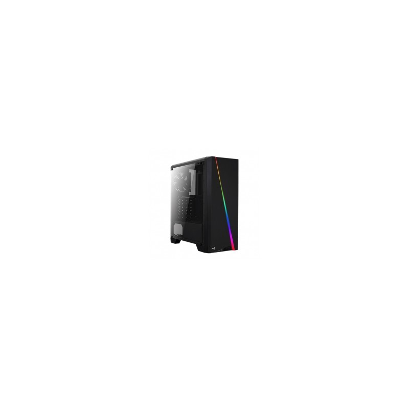 Gabinete Aerocool Cylon RGB Negro, Cristal Templado, 1 Ventilador, ATX - 4718009152335