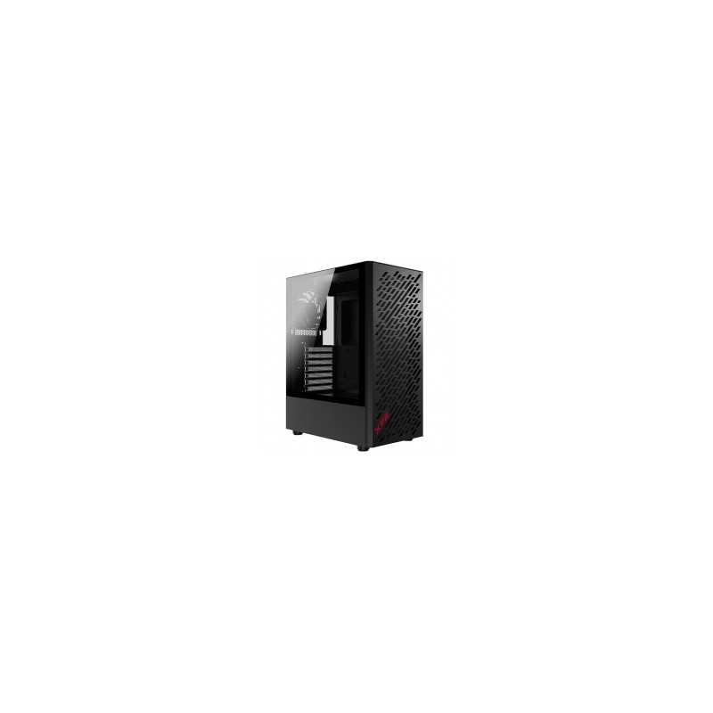 Gabinete XPG Valor Air, Negro, ATX, 4 Ventiladores, Cristal Templado - VALORAIRMT-BKCWW