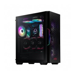 Gabinete XPG Starker Air RGB | Negro | ATX | 2 Ventiladores | Cristal Templado - STARKERAIR-BKCWW