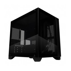 Gabinete GameFactor CSG-570, Micro-ATX , RGB, Cristal Templado, - CSG-570