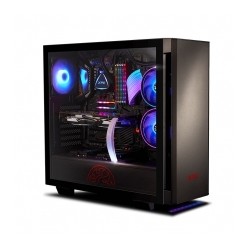 Gabinete XPG Invader Negro, Cristal Templado, ATX, 2 Ventiladores, RGB - INVADER-BKCWW