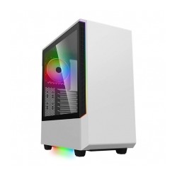 Gabinete Munfrost Panda Blanco RGB, ATX, Cristal Templado, 1 Ventilador ARGB