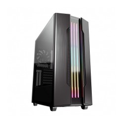 Gabinete Cougar Gemini S Iron Gray (2020) ARGB, Soporte GPU Vertical, Cristal Templado, 1 Ventilador, E-ATX - 385BMBP.0001