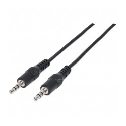 Cable de Audio Estéreo Manhattan, 3.5mm, Macho a Macho - 334594