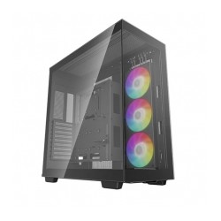 Gabinete DeepCool CH780, Full Tower, 1 Ventilador x 420mm (3 en 1), E-ATX, Negro - R-CH780-BK