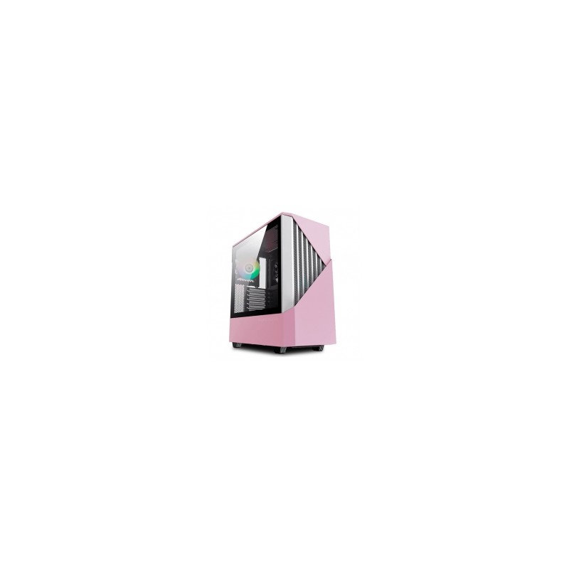 Gabinete Munfrost Panda Pro Pink, E-ATX, Cristal Templado, 2 Ventiladores ARGB