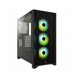 Gabinete Corsair ICUE 4000X RGB, con Corsair Commander PRO, Cristal Templado, 3 Ventiladores RGB, ATX - CC-9011204-WW
