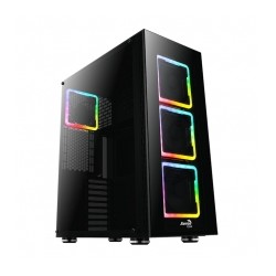 Gabinete Aerocool Tor Pro, Cristal Templado, 4 Ventiladores ARGB, E-ATX