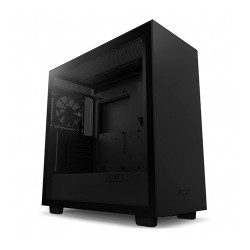 Gabinete NZXT H7 Negro, E-ATX, Cristal Templado, 2 Ventiladores, Soporte GPU Vertical - CM-H71BB-01