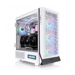 Gabinete Thermaltake Ceres 500 TG, Blanco, E-ATX, Cristal Templado, 4 Ventiladores - CA-1X5-00M6WN-00