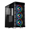 Gabinete Corsair ICUE 465X RGB Negro, Cristal Templado, 3 Ventiladores LL120, ATX - CC-9011188-WW