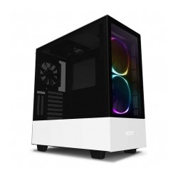 Gabinete NZXT H510 Elite Blanco, ATX, Cristal Templado, 4 Ventiladores - CA-H510E-W1