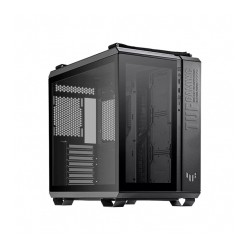 Gabinete Asus TUF Gaming GT502 Black | ATX, Micro-ATX, Mini-ITX | Doble Cámara | Vista Panorámica | Panel frontal con USB tipo C