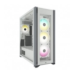 Gabinete Corsair ICUE 7000X RGB White, Cristal Templado, 4 Ventiladores SP140 RGB ELITE, ATX - CC-9011227-WW