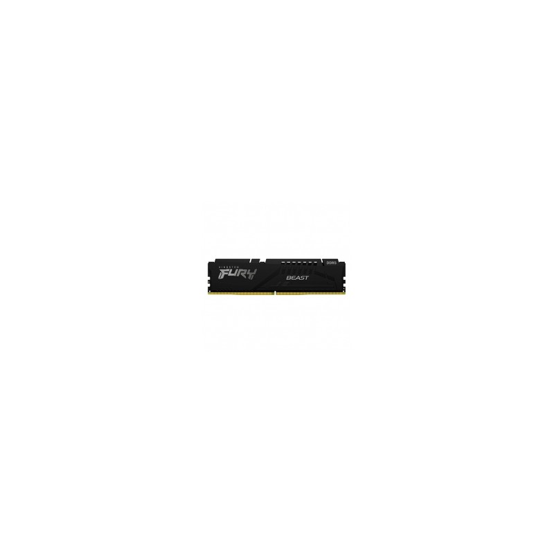 Memoria RAM Kingston Fury Beast Black 8GB DDR5 1x8GB 4800Mhz - KF548C38BB-8