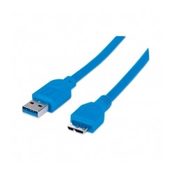 Cable Micro-B Manhattan, USB 3.2, 2m - 325424