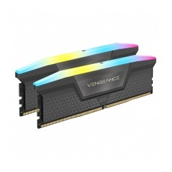 Memoria RAM Corsair Vengeance, 32GB, 2x16, DDR5, 6000Mhz, RGB, Gris - CMH32GX5M2E6000Z36