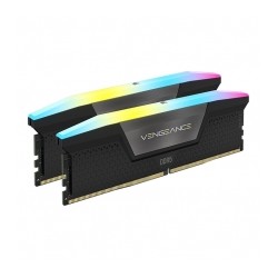 Memoria RAM Corsair Vengeance, 32GB, 2x16, DDR5, 6400Mhz, RGB, Negro - CMH32GX5M2B6400C36