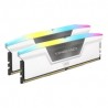 Memoria RAM Corsair Vengeance, 32GB, 2x16, DDR5, 6400Mhz, RGB, Blanco - CMH32GX5M2B6400C36W