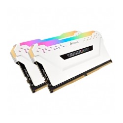 Memoria RAM Corsair Vengeance RGB Pro White Edition, 32GB 2x16GB 3200Mhz - CMW32GX4M2E3200C16W