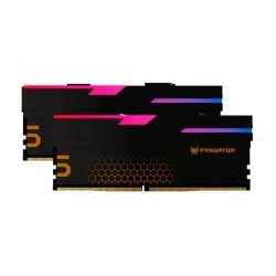 Memoria RAM Acer Predator Hermes RGB, DDR5, 32GB 2x16GB, 6800Mhz, Negro - BL.9BWWR.400