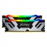 Memoria RAM Kingston Fury Renegade RGB Black 32GB DDR5 2x16GB 7600Mhz - F576C38RSAK2-32