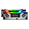 Memoria RAM Kingston Fury Renegade RGB Black 32GB DDR5 2x16GB 7600Mhz - F576C38RSAK2-32