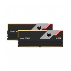 Memoria RAM Acer Predator Vesta II RGB, DDR5, 64GB 2x32GB, 6000Mhz, Negro - BL.9BWWR.381