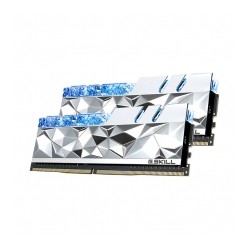 Memoria RAM G. Skill Trident Z Royal Elite Plata 16GB 2X8GB DDR4 4800MHZ CL19-28-28-48 1.50V - F4-4800C19D-16GTESC