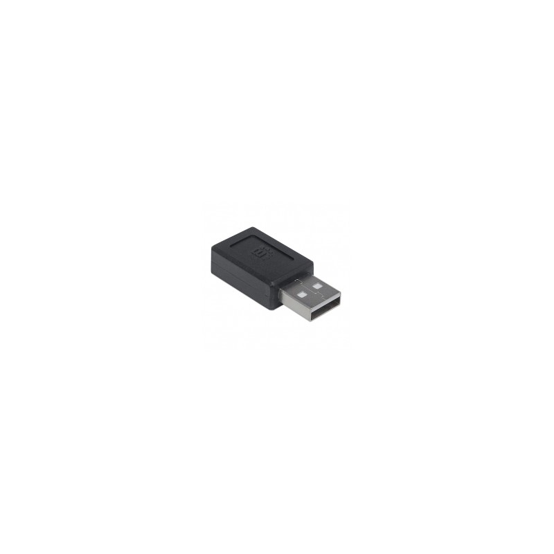 Adaptador Manhattan USB 2.0 de Tipo C a Tipo A - 354653