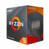 Procesador AMD Ryzen 5 4600G, 6 Cores, 12 Threads, Radeon 7 Graphics, 3.7Ghz Base, 4.2Ghz Max, Socket AM4, Wraith Stealth - 100-