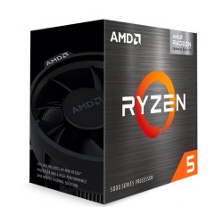 Procesador AMD Ryzen 5 5600G, 6 Cores, 12 Threads, Radeon 7 Graphics, 3.9Ghz Base, 4.4Ghz Max, Socket AM4, Wraith Stealth - 100-
