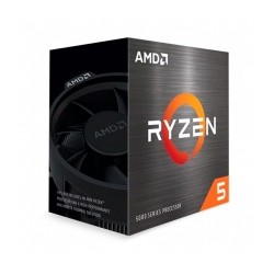 Procesador AMD Ryzen 5 5600X, 6 Cores, 12 Threads, 3.7Ghz Base, 4.6Ghz Max, Socket AM4, Wraith Stealth - 100-100000065BOX