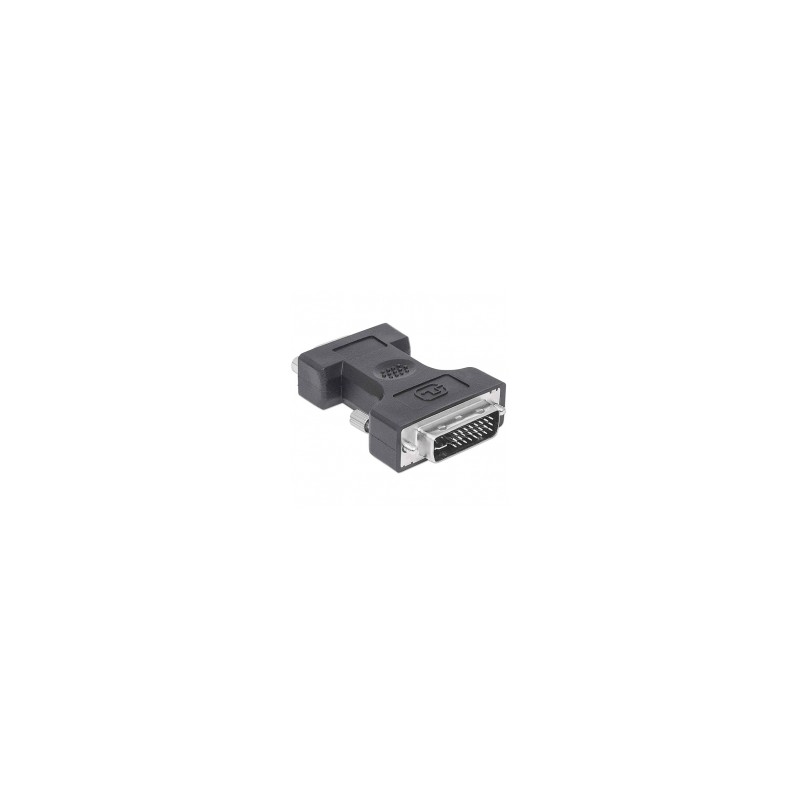 Adaptador de Vídeo Digital Manhattan, Compatible con Interfaces DVI-I y DVI-D - 328883