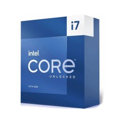 Procesador Intel Core i7 13700KF, 16 Cores (8 Performance-cores / 8 Efficient-cores), 24 Threads, Hasta 5.40GHz, 30Mb, Socket LG