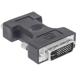 Adaptador de Vídeo Digital Manhattan, Compatible con Interfaces DVI-I y DVI-D - 328883