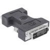 Adaptador de Vídeo Digital Manhattan, Compatible con Interfaces DVI-I y DVI-D - 328883