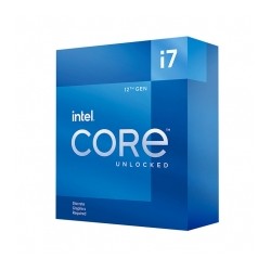 Procesador Intel Core i7 12700KF, 12 Cores (8 Performance-cores / 4 Efficient-cores), 20 Threads, Hasta 5.00GHz, 25Mb, Socket LG