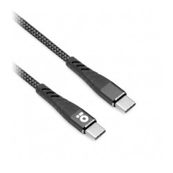 Cable USB Brobotix, Macho/Macho, 1 m, Negro, Carga Rapida - 963562