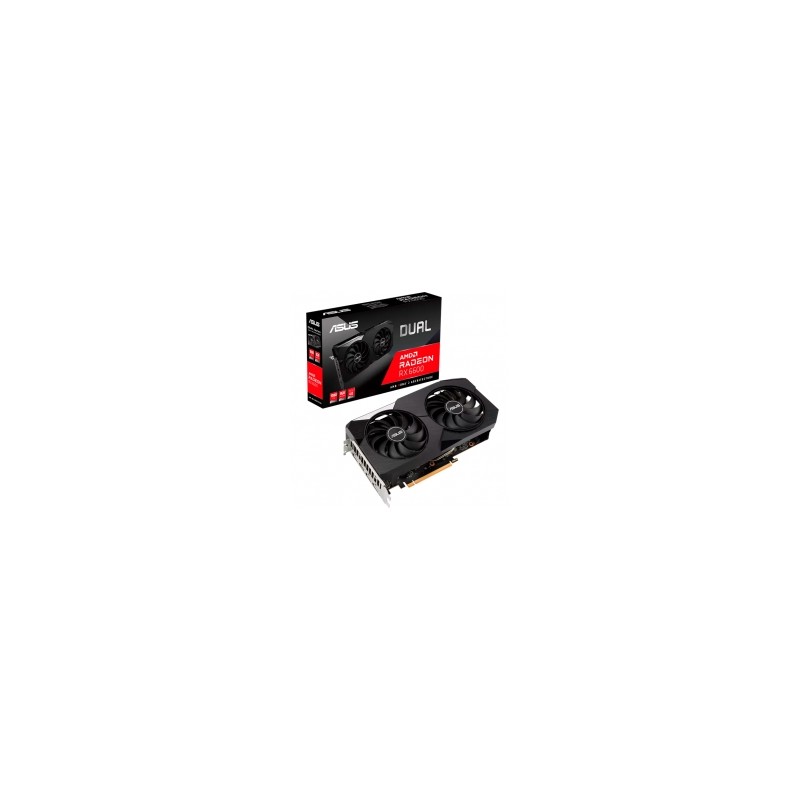 Tarjeta de video AMD Radeon ASUS Dual RX6600 X2, 8GB GDDR6, RDNA 2 - RX-6600-8GB-V2
