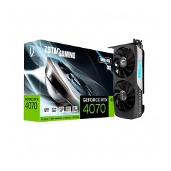 Tarjeta de video Nvidia Zotac GeForce RTX 4070 Twin Edge OC, DLSS 3, RAY TRACING, REFLEX, STUDIO, 12GB GDDR6X - ZT-D40700H-10M