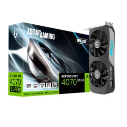 Tarjeta de video Nvidia Zotac GeForce RTX 4070 Super Twin Edge, DLSS 3, RAY TRACING, REFLEX, STUDIO, 12GB GDDR6X - ZT-D40720E-10