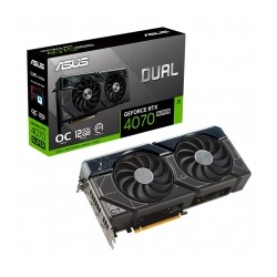 Tarjeta de video Nvidia Asus GeForce RTX 4070 Super Dual OC, DLSS 3, RAY TRACING, REFLEX, STUDIO, 12GB GDDR6X - DUAL-RTX4070S-01