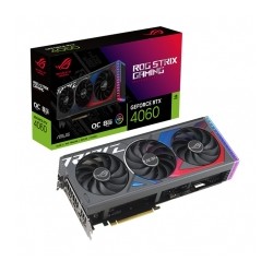 Tarjeta de video Nvidia Asus ROG Strix GeForce RTX 4060 OC 8GB GDDR6, Aura Sync - ROG-STRIX-RTX4060-O8G-GAMING